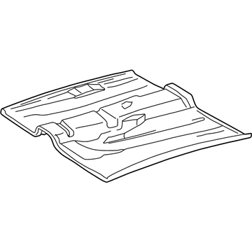 Toyota 58111-06021 Front Floor Pan