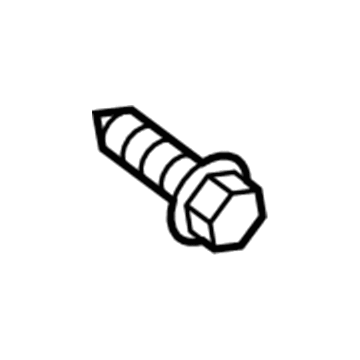 Toyota 90159-A0053 Wheelhouse Liner Screw