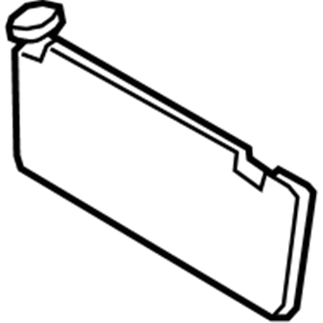 Toyota Land Cruiser Sun Visor - 74310-60A70-E0