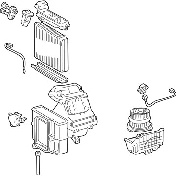 Scion xB Evaporator - 87030-52570