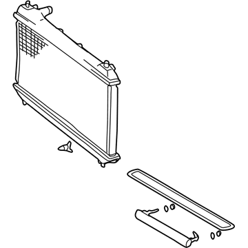 Toyota Sienna Radiator - 16410-AZ021