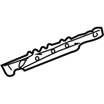 Toyota 66413-01010 Spacer, Front Passenger Side