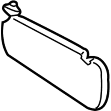 Toyota Matrix Sun Visor - 74310-02C40-B0