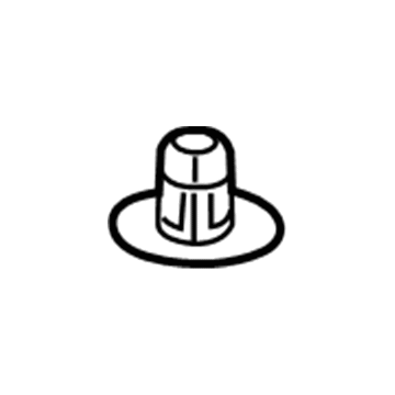 Toyota 90189-06236 Impact Bar Grommet