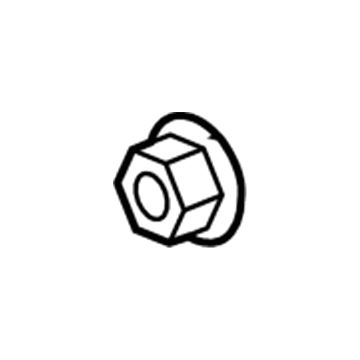 Toyota 90178-A0086 Impact Bar Nut