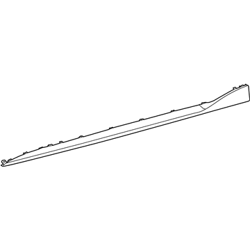 Toyota 75853-WAA01 Finish Molding, Passenger Side