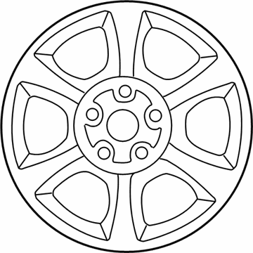 Toyota Solara Spare Wheel - 42611-AA010