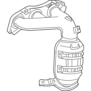 Toyota RAV4 Catalytic Converter - 17140-0P110