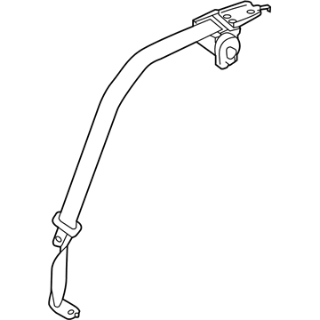Scion 73350-WB003 Center Belt Assembly