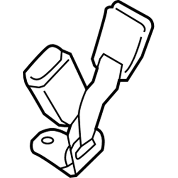 Scion 73470-WB001 Buckle