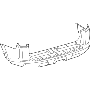 Toyota 4Runner Bumper - 52159-35921