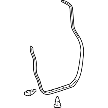 Toyota Tundra Weather Strip - 67872-0C030