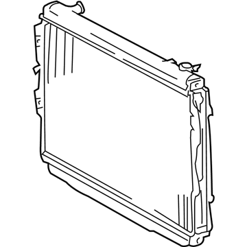 Toyota Tundra Radiator - 16410-0P010