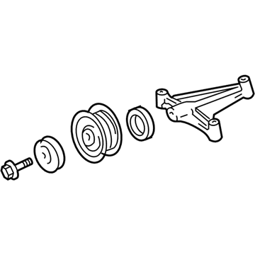 Toyota Tundra A/C Idler Pulley - 16630-31010