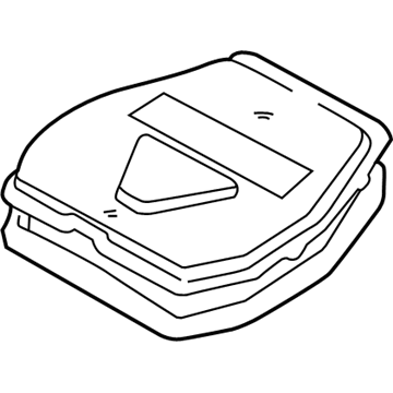 Toyota 75232-17010 Lid Assembly Seal