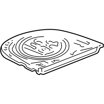 Toyota 64770-52060 Spare Cover