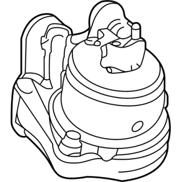 Toyota Sequoia Engine Mount - 12361-F4020