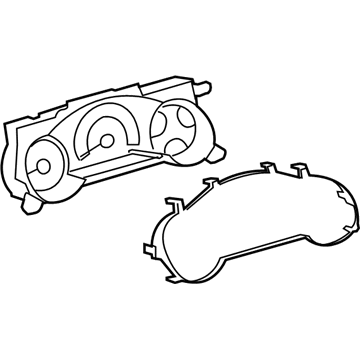 Toyota FJ Cruiser Instrument Cluster - 83800-35G51
