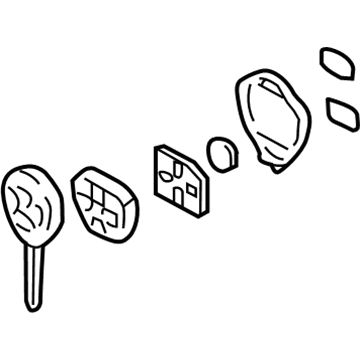 Toyota SU003-05282 Key