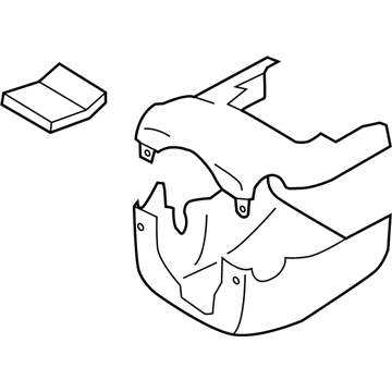 Scion Steering Column Cover - SU003-07206