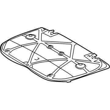 Toyota 53341-60340 Insulator, Front