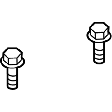 Toyota 90105-A0356 Battery Tray Bolt