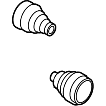 Toyota 04427-60141 Boot Kit, Front