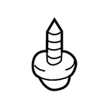 Toyota 90167-50063 Grille Assembly Screw