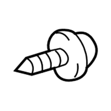 Toyota 90167-50063 Emblem Screw