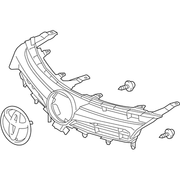 Toyota Camry Grille - 53101-06621