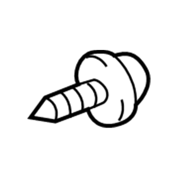 Toyota 90167-40057 Grille Assembly Screw