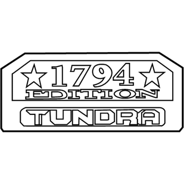 Toyota Tundra Emblem - 75471-0C100