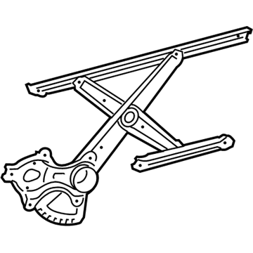 2023 Toyota 4Runner Window Regulator - 69802-60090