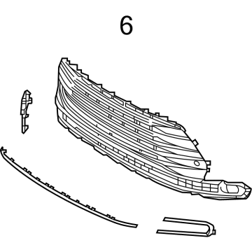 Toyota Sienna Grille - 53102-08070