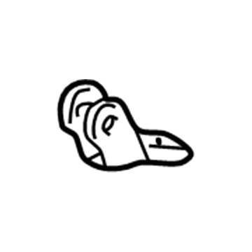 Toyota 47935-35010 Shackle, Rear