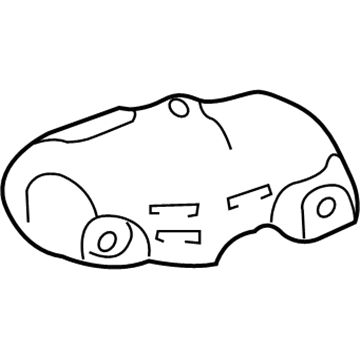 Toyota Solara Exhaust Heat Shield - 17168-20060