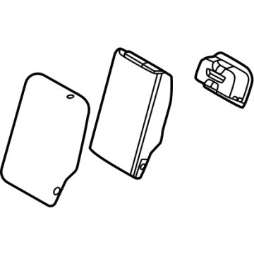 Toyota Tundra Armrest - 72830-0C340-D1