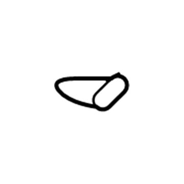Toyota 64718-48010 Hole Cover