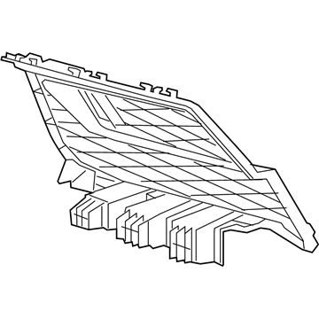 Toyota GR Supra Grille - 53142-WAA04
