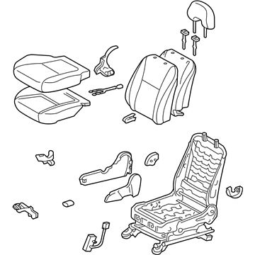 Toyota 71100-47260-B2 Seat Assembly