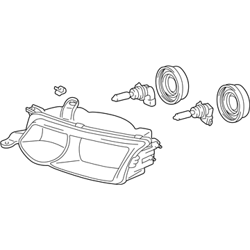 Toyota Solara Headlight - 81150-AA050