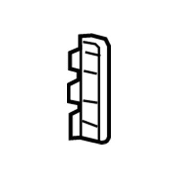 Toyota 52157-08010 Side Support, Passenger Side
