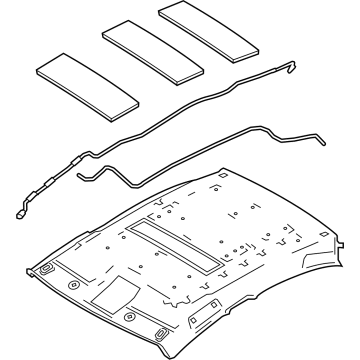 Toyota 63300-WB007 Headliner