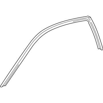 Toyota 75505-06010 Drip Molding