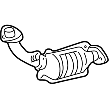 Toyota 17410-62130 Converter & Pipe