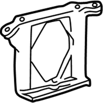Toyota 12316-62020 Side Mount Bracket