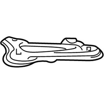 Scion 52257-21040 Engine Cradle Brace