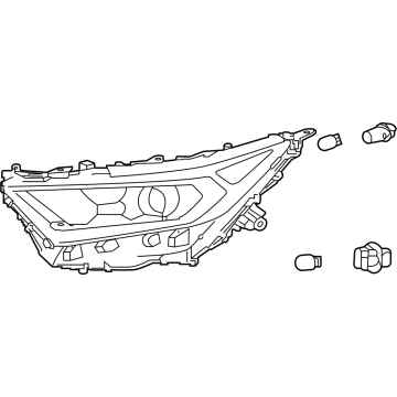 Toyota RAV4 Headlight - 81150-0R162