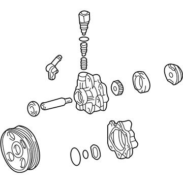 Toyota Power Steering Pump - 44310-0C050