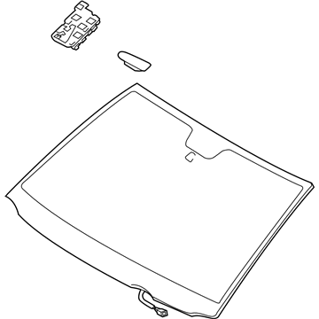 Toyota Sequoia Windshield - 56101-0C071